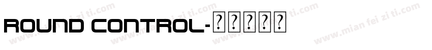 round control字体转换